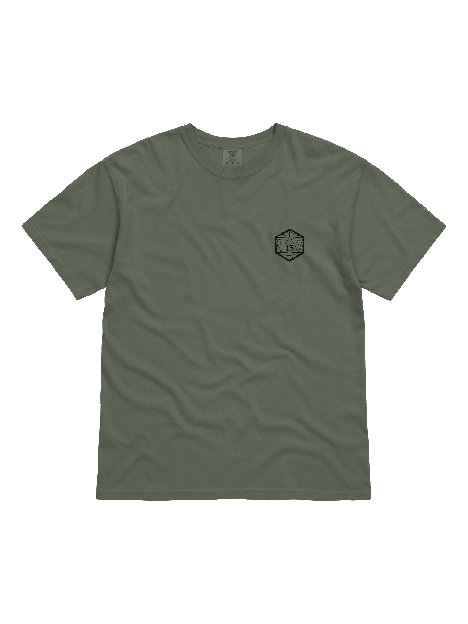 Disgraced Folk Hero (Moss T-Shirt) product image (4)