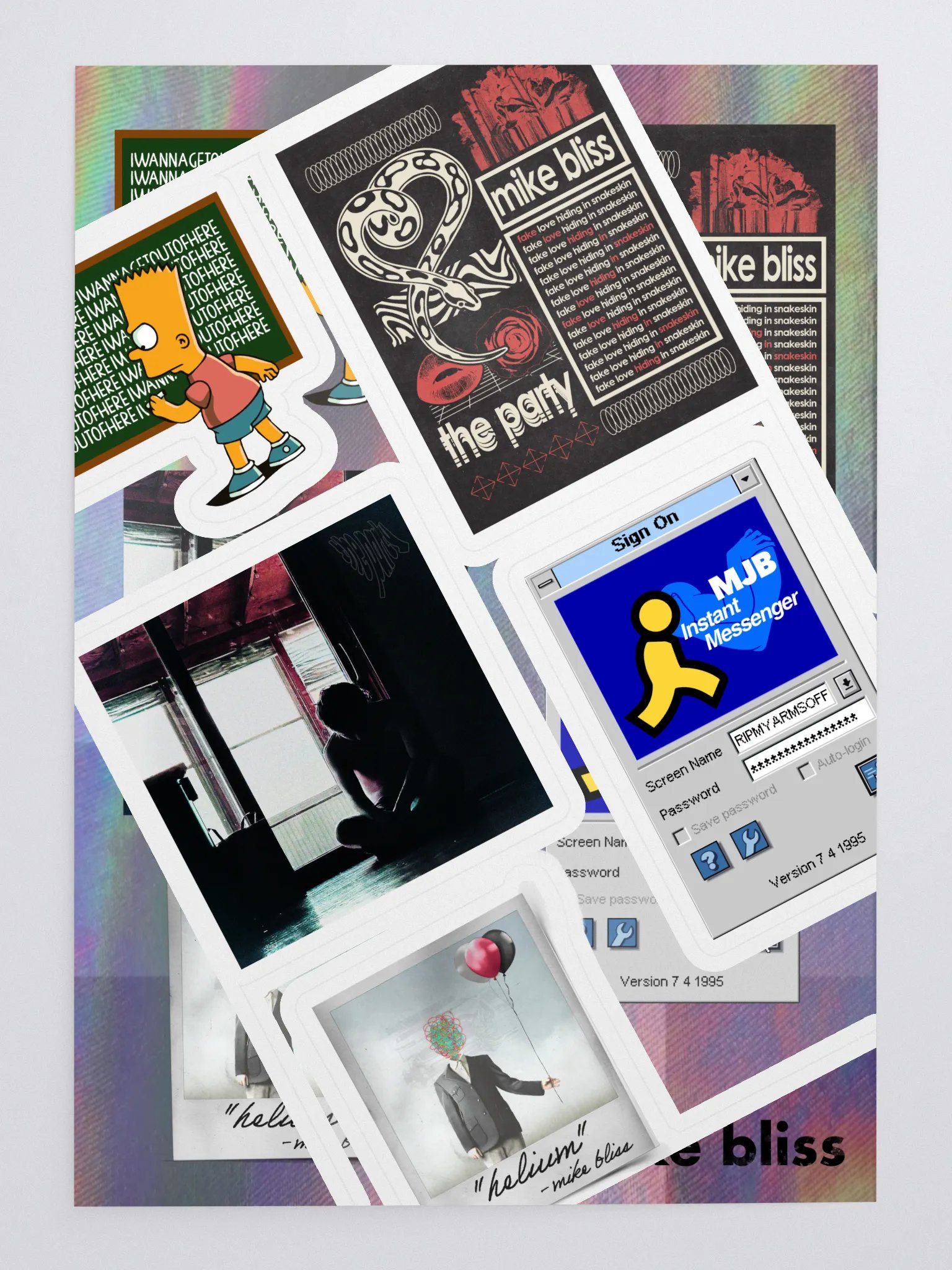 the party - sticker sheet product image (3)