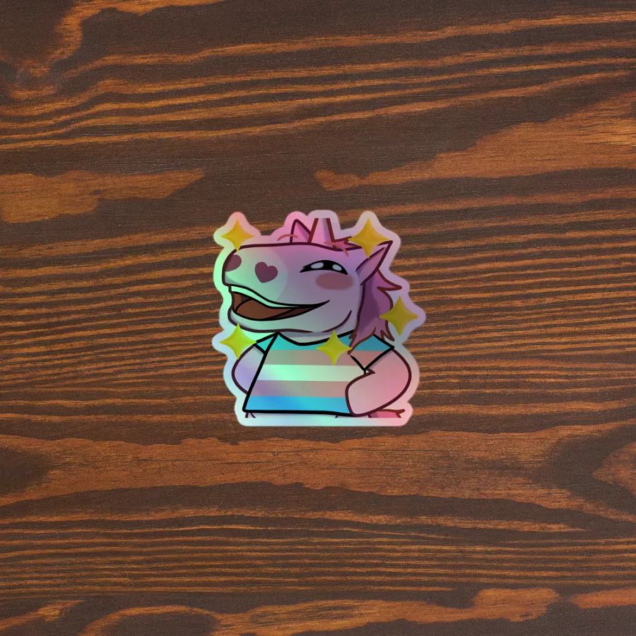 TRANS Pride Holographic Sticker product image (5)