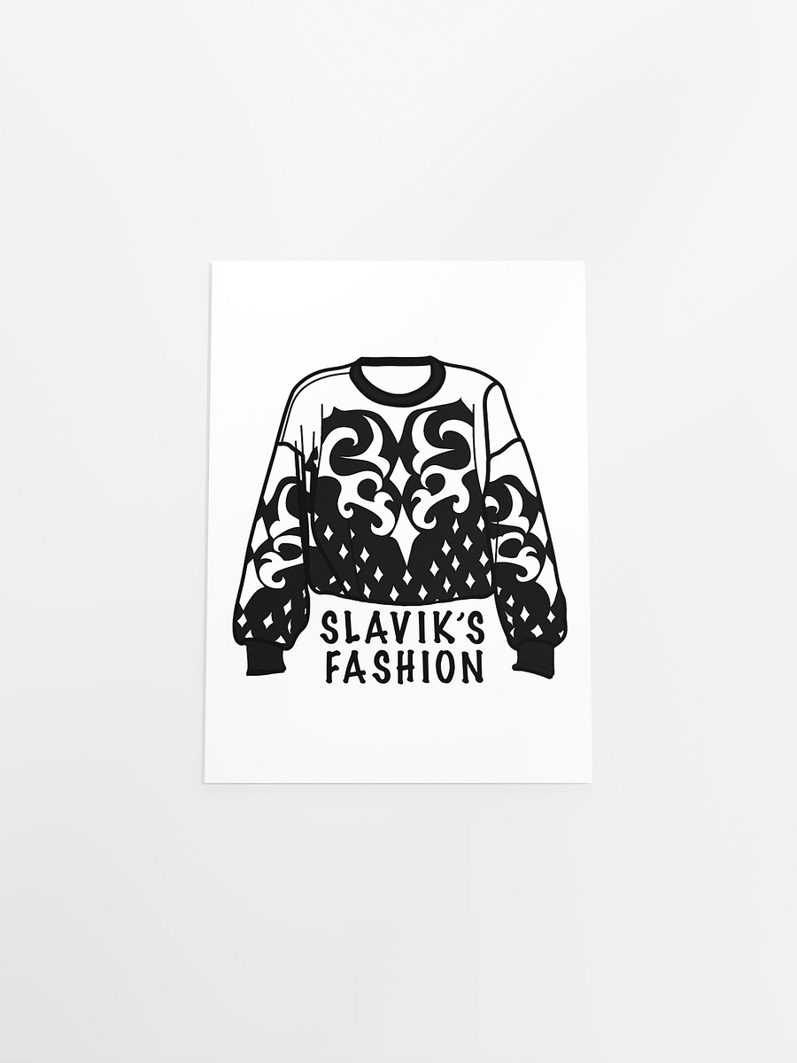 Poster 'Slavik's Fashion Sweater' product image (4)