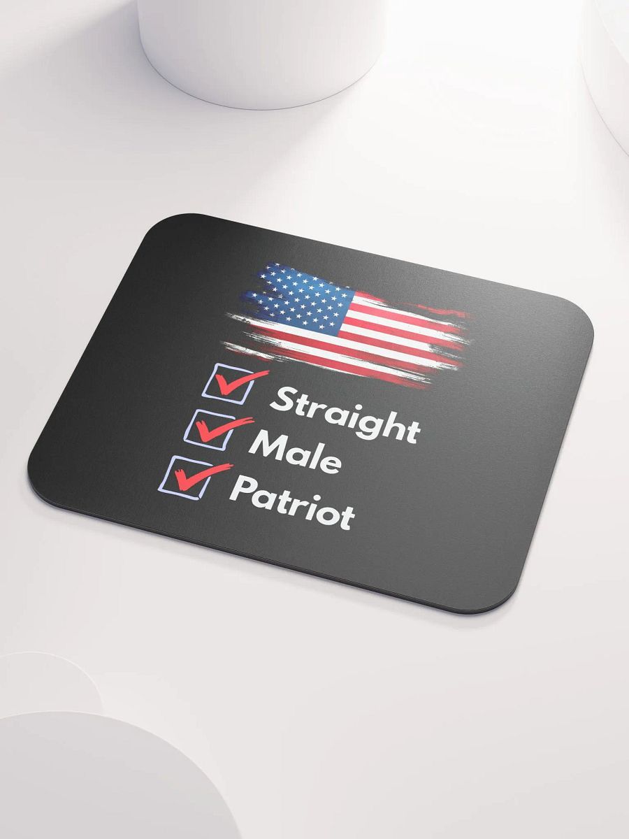 Mouse Pad: Male Checklist product image (3)