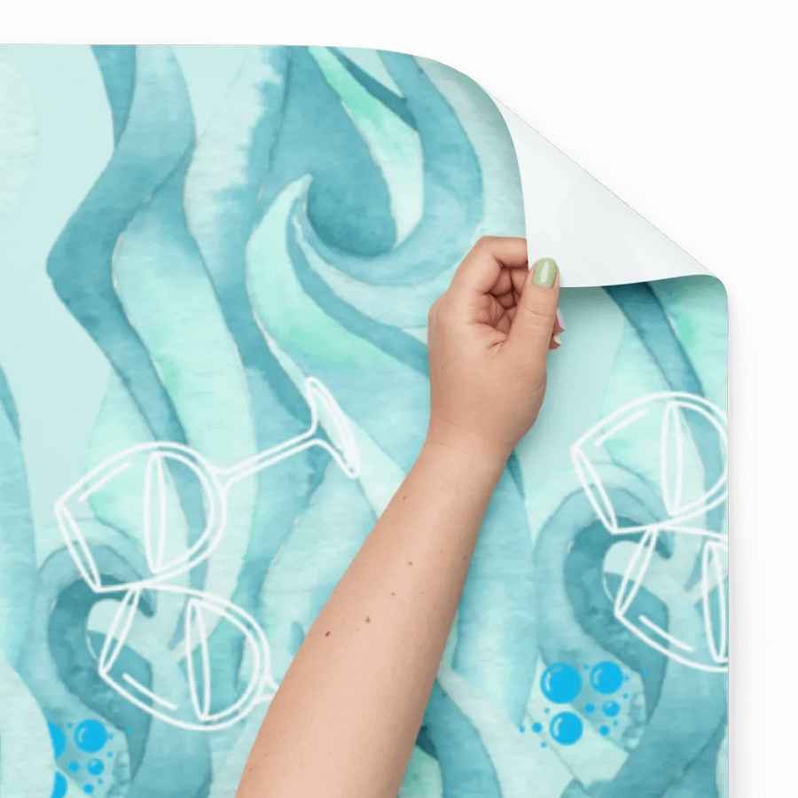 Ocean Toast Celebration Wrapping Paper Set for birthdays and occasion presents product image (9)