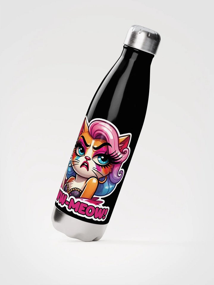 Eww-Meow! Stainless Steel Water Bottle product image (3)