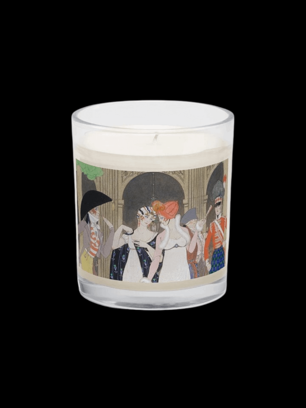 Whimsical. Soy Wax Candle In A Clear Glass Jar. product image (2)