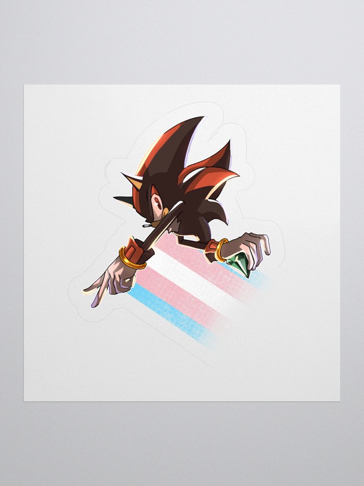 Shadow - transpride - sticker product image (2)