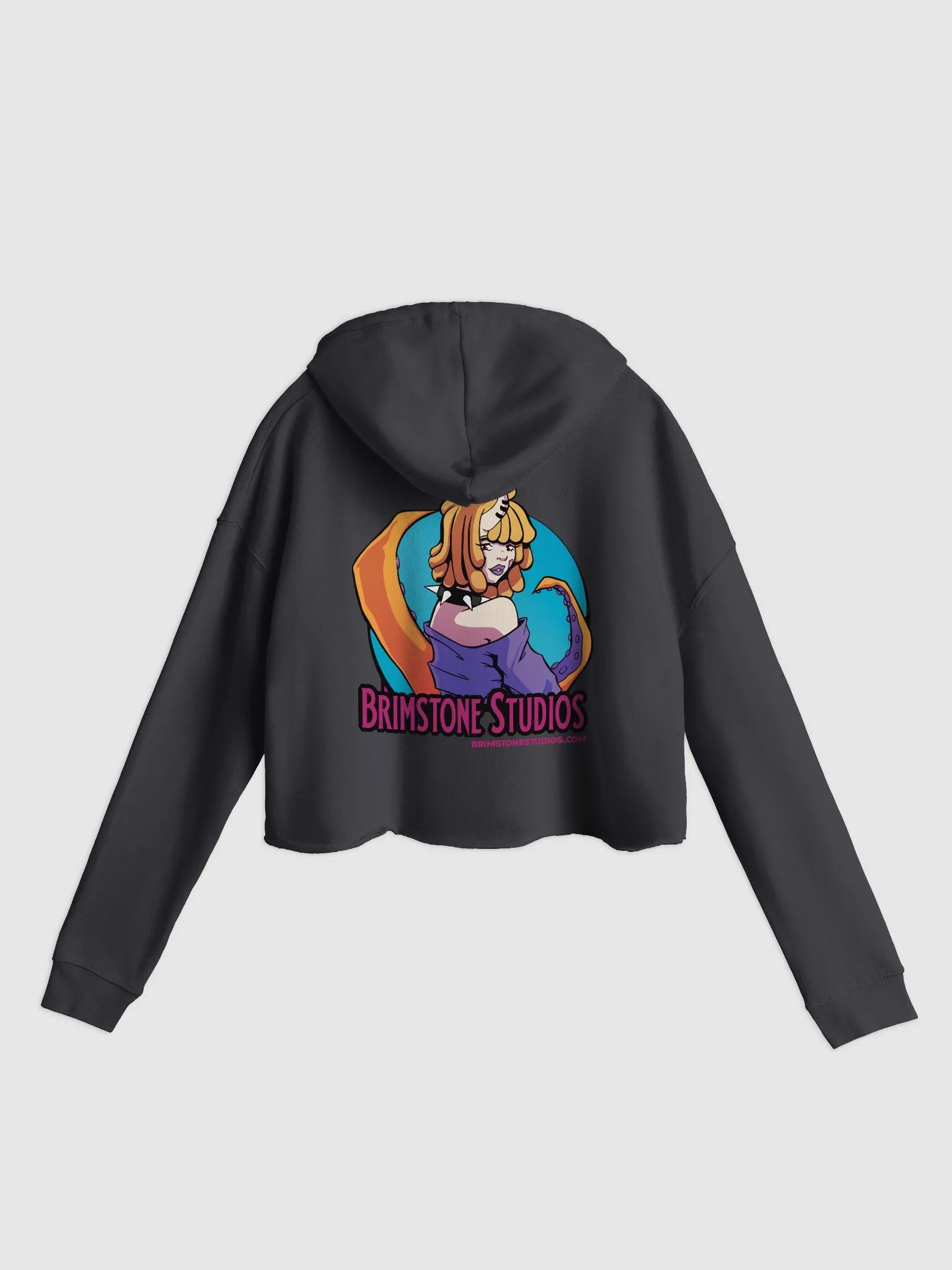 Brimstone Studios Logo Cropped Hoodie product image (3)