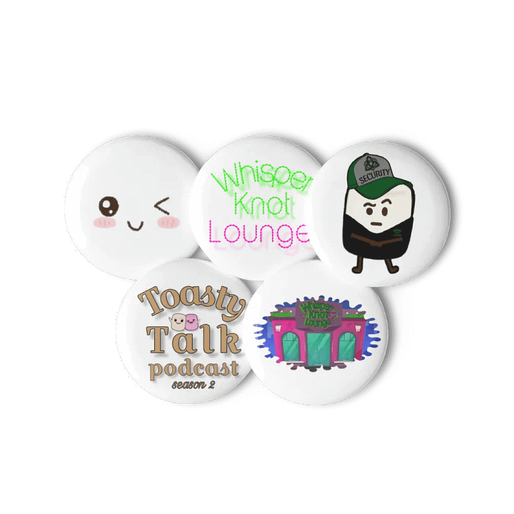 Whisper Knot Lounge Pin Button Set product image (3)