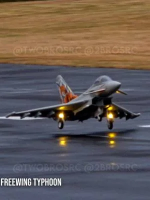 The Freewing Eurofighter Typhoon is still incredible three years later - especially with a custom, very unstable center of gravity stabilized with Spektrum AS3X+ from @horizonhobby Afterburners by @kmrcmodel - get a set of the best today! #aviation #rc #rcplane #eurofighter #typhoon 