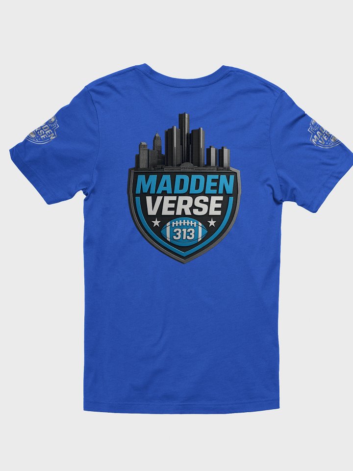 MOTOR CITY FOOTBALL BLUE SUPER SOFT TEE product image (2)