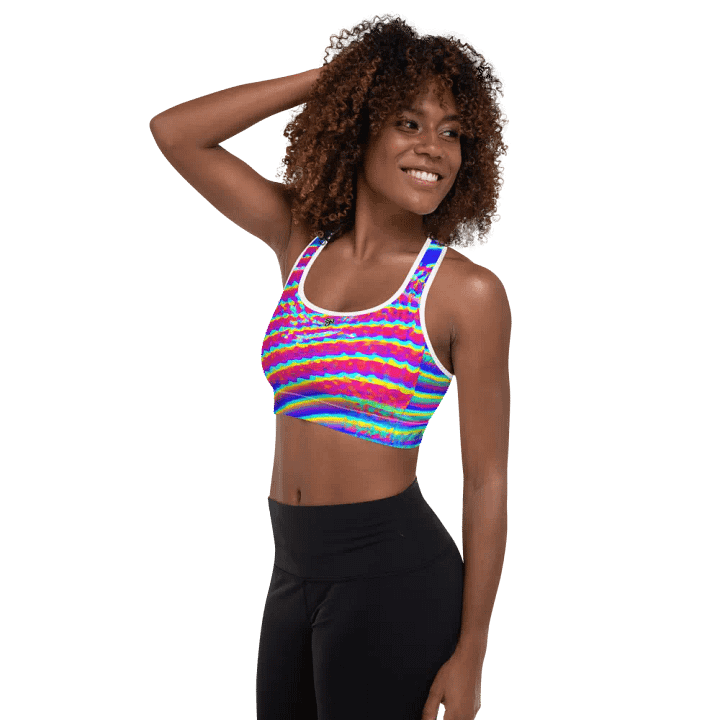 Syn Vaporwave Static Sports Top product image (1)