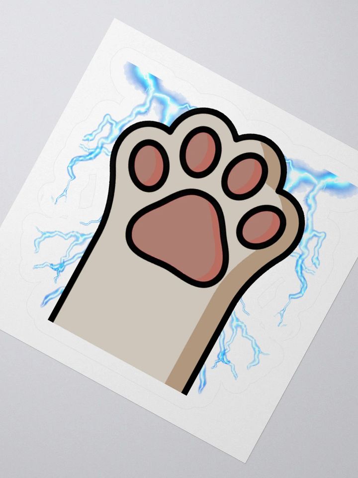 Lightning paw Sticker product image (5)