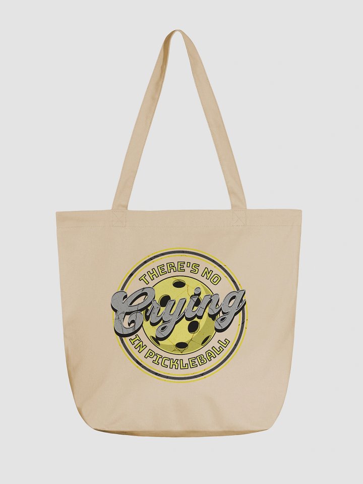 Theres No Crying In Pickleball Sporty Statement Tote product image (5)