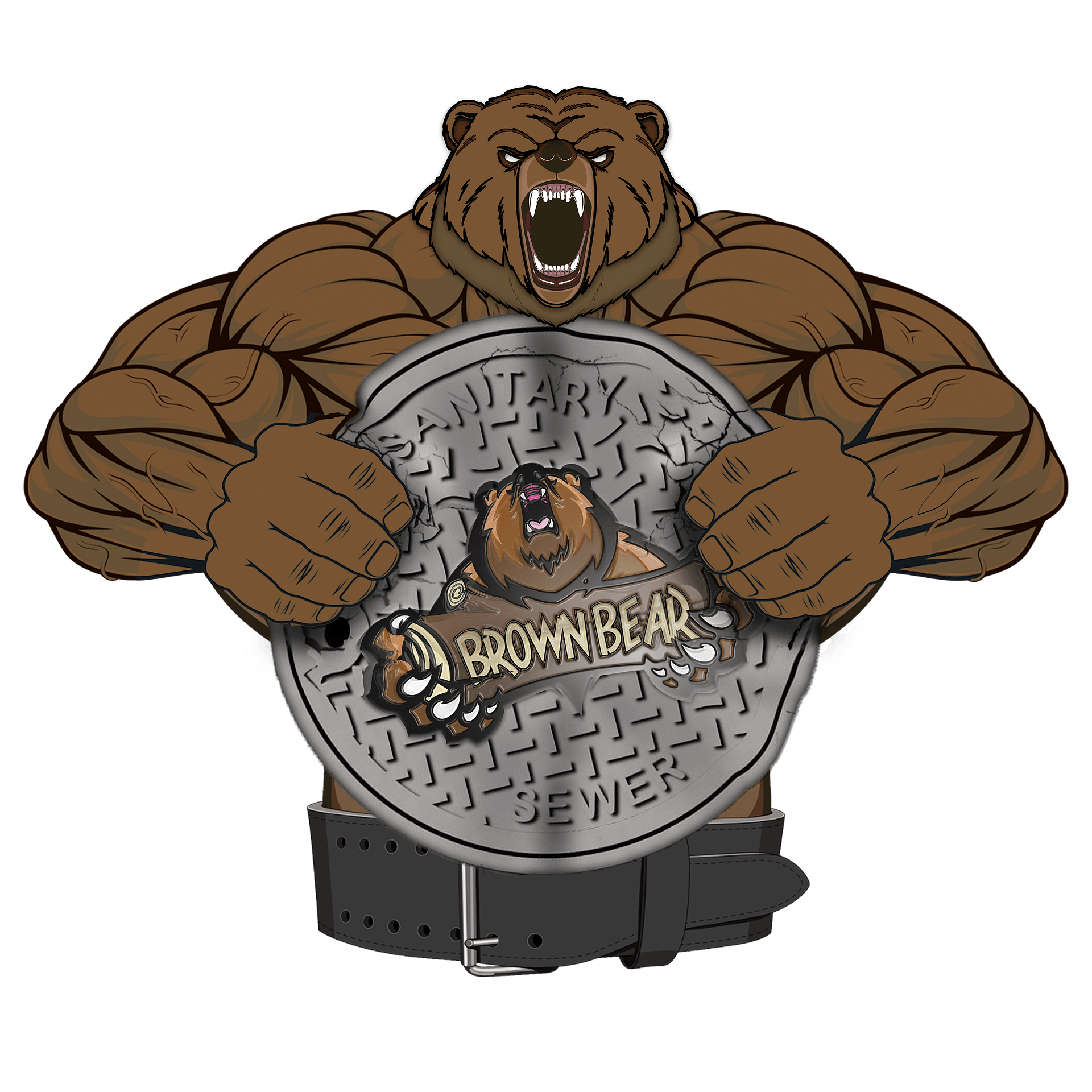 Brown Bear Crush - Heavyweight T-shirt product image (5)