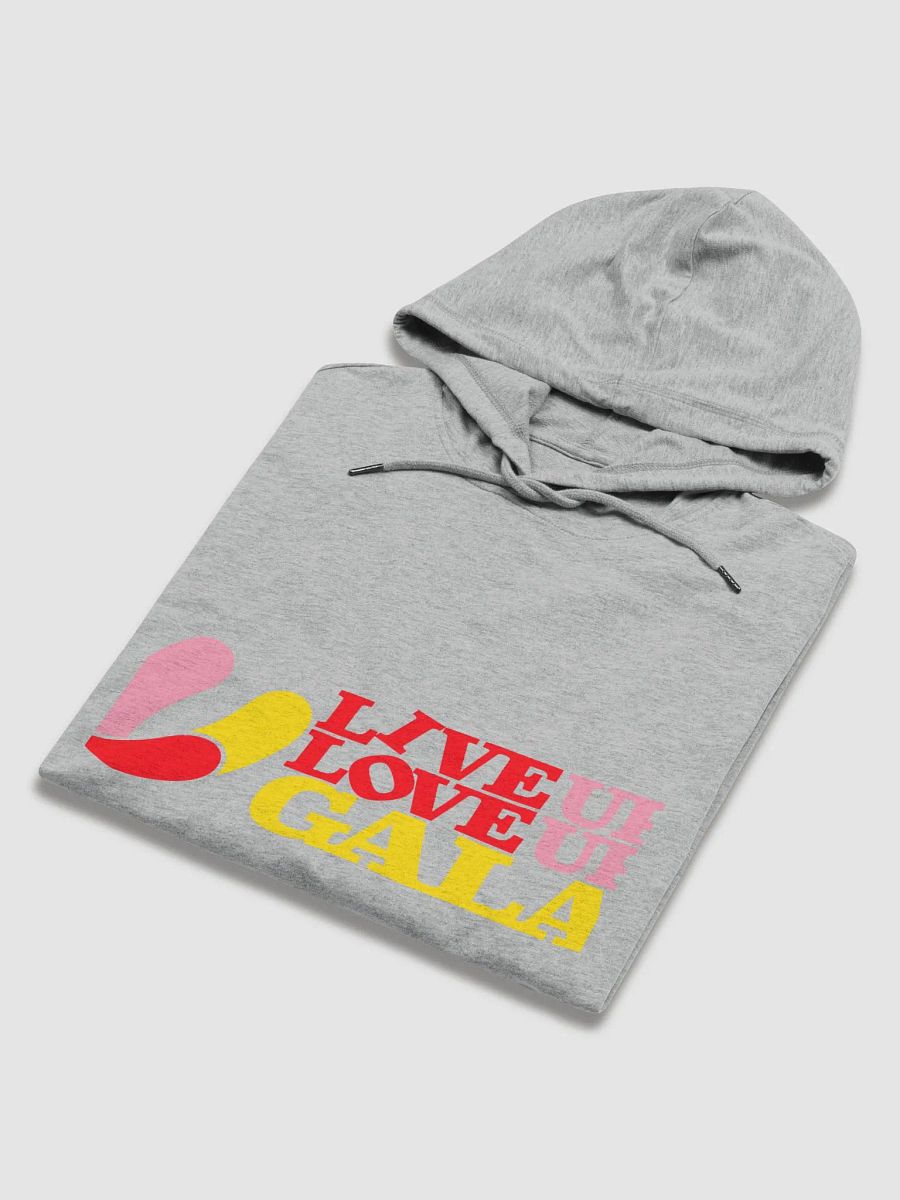 LiveUp LoveUp Gala Heather Grey Lightweight Hoodie product image (5)