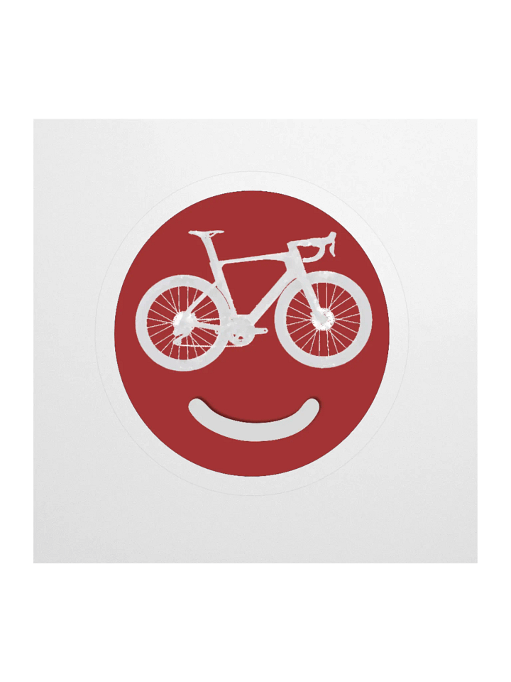 Happy Road Bike sticker product image (1)
