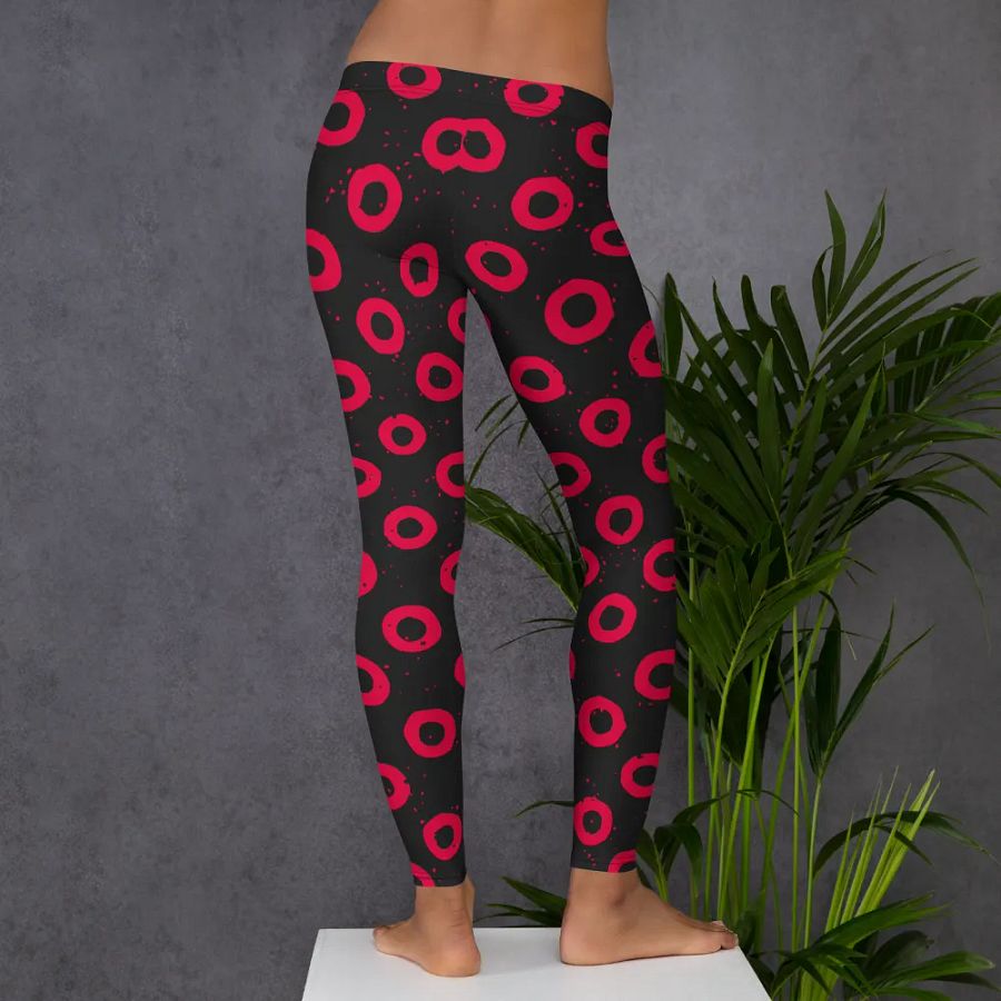 Hand-Drawn Boho Tribal Geometric Pattern Leggings – Artistic, Unique & Ultra-Comfortable product image (6)