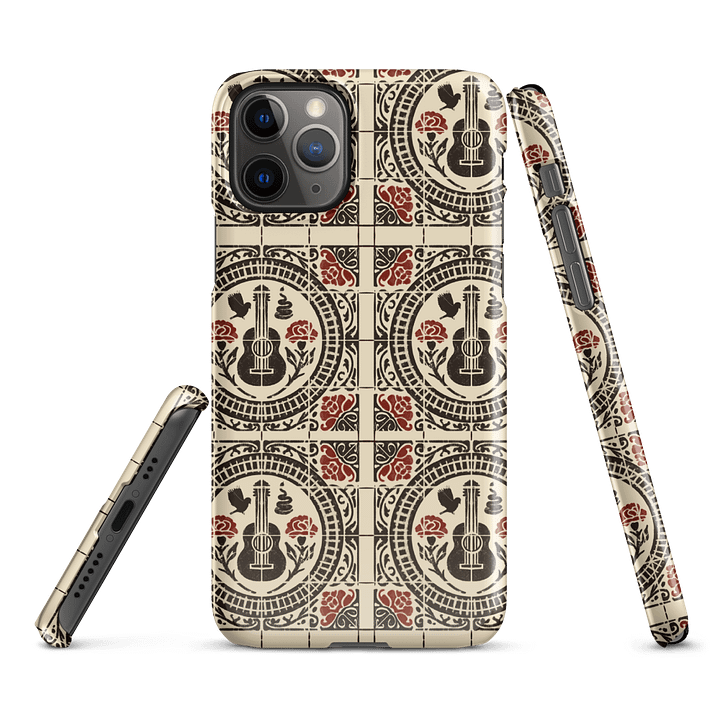 Hadestown Spanish Tile iPhone Case – Snap-On Broadway Mythology Phone Cover product image (2)