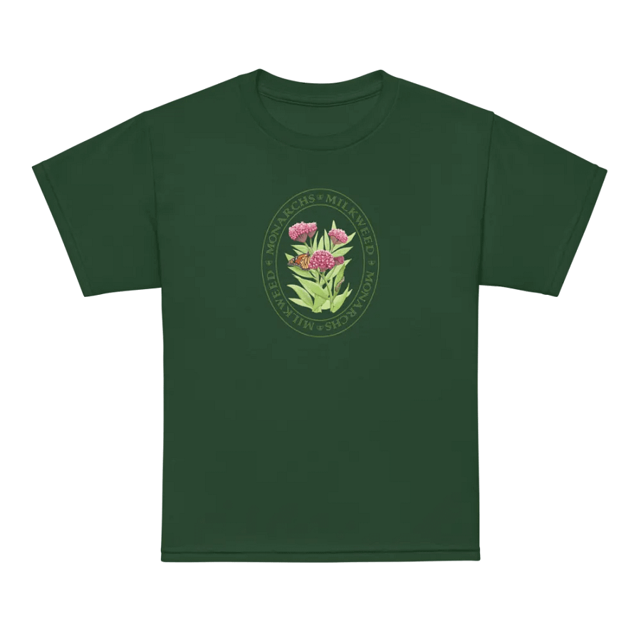 Monarch-Milkweed Youth-T product image (27)
