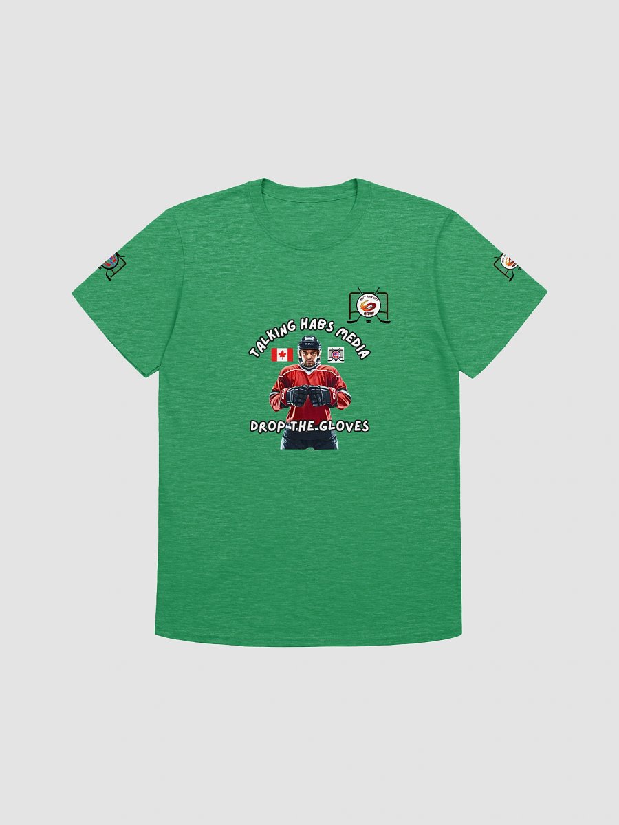 Talking Habs "Drop the Gloves" White Design T-Shirt product image (1)