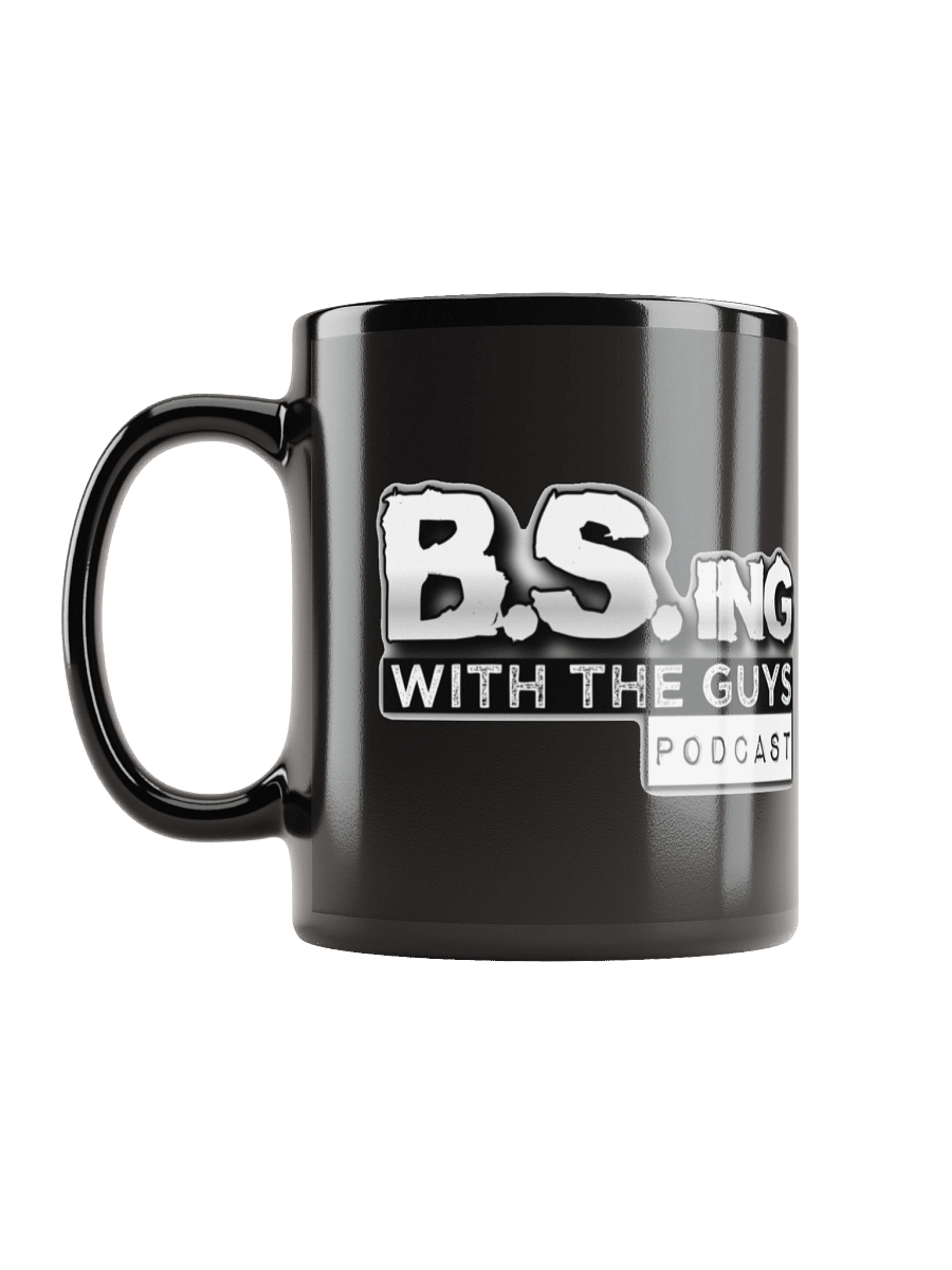 B.S.ing With The Guys black coffee mug product image (3)