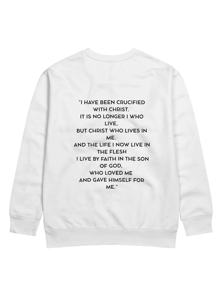 Galatians 2:20 Sweatshirt product image (2)