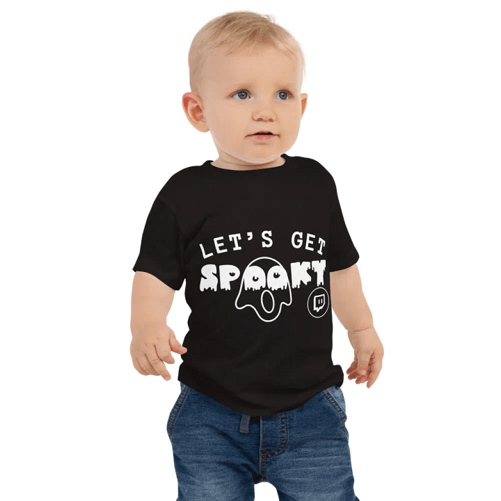 Spooky Ghost Baby Tee product image (1)