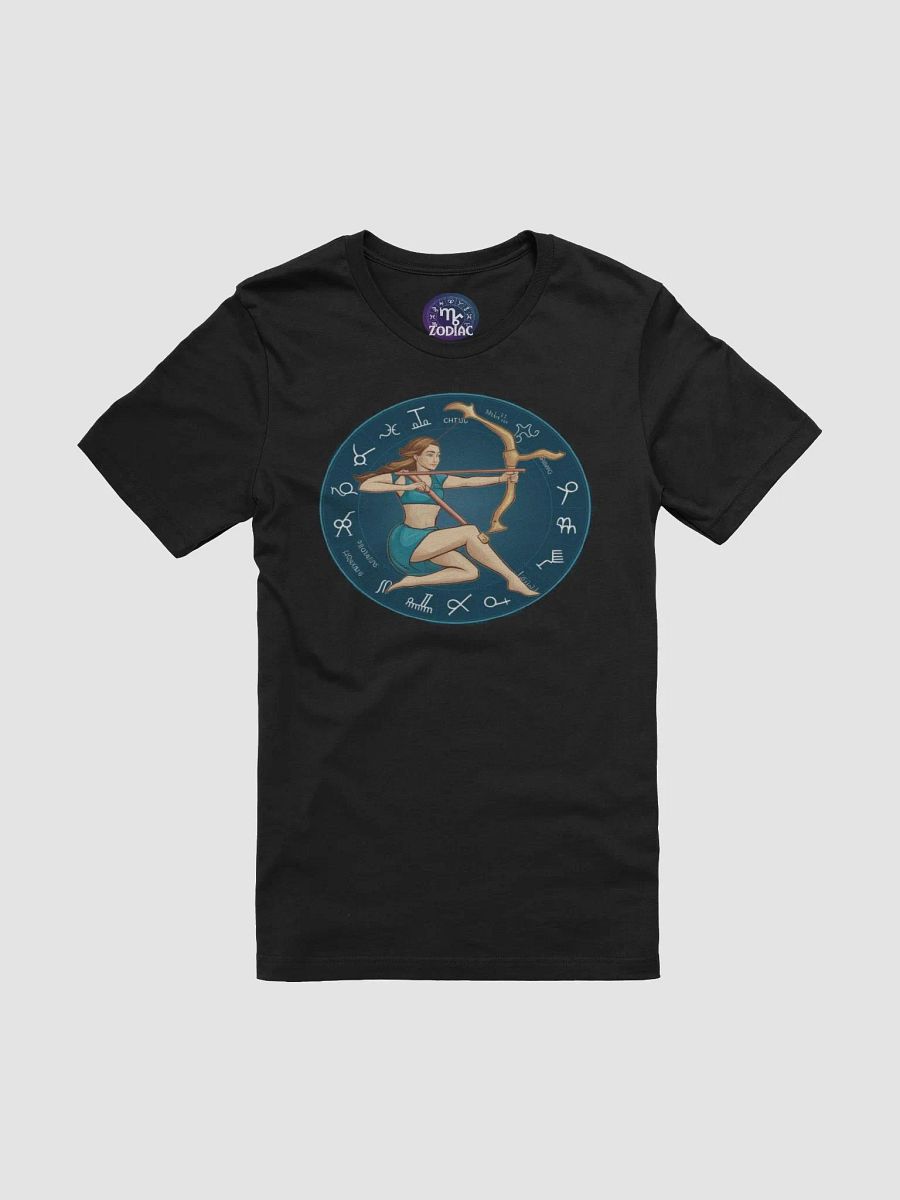 Sagittarius Zodiac Unisex Supersoft T-Shirt with Celestial Design product image (3)