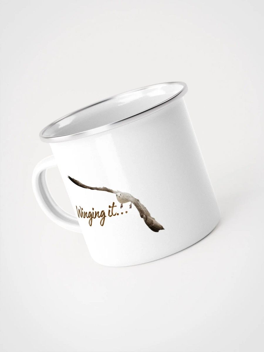Winging it... Seagull Enamel Mug product image (4)