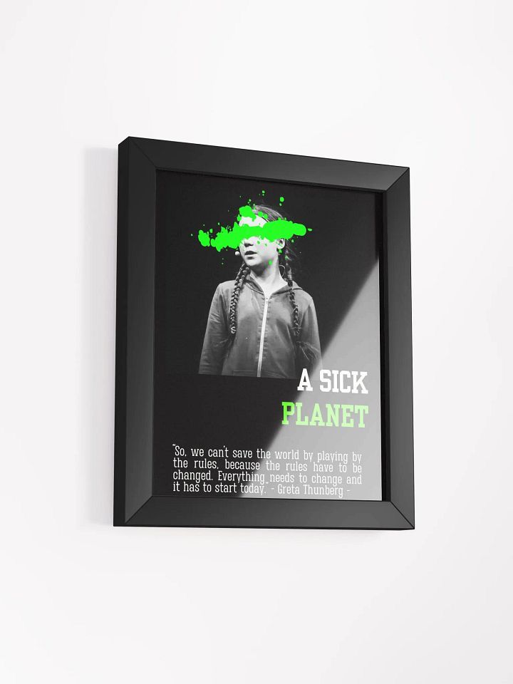 Change the Rules Greta Framed Matte Poster product image (28)