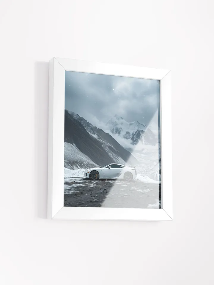Lexus LFA in Mountains Poster product image (11)