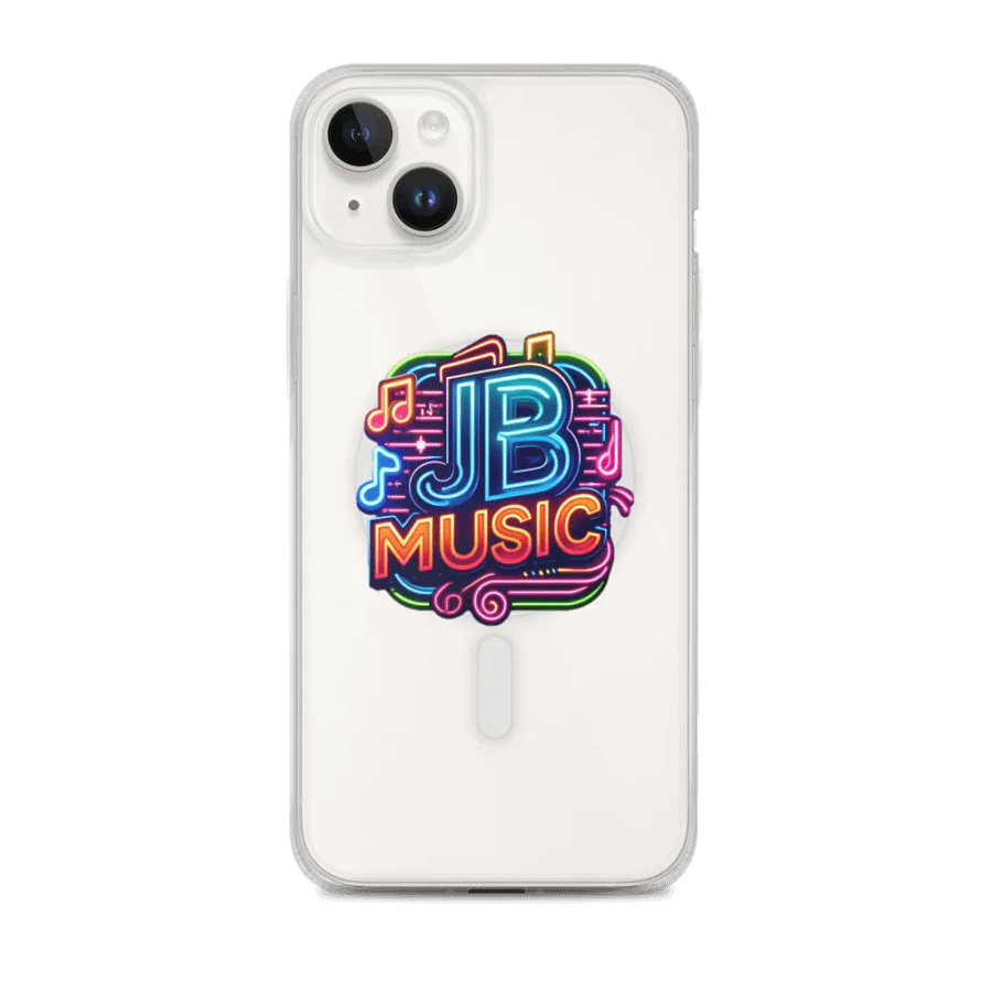 Neon Vibes iPhone® MagSafe® Clear Case product image (1)