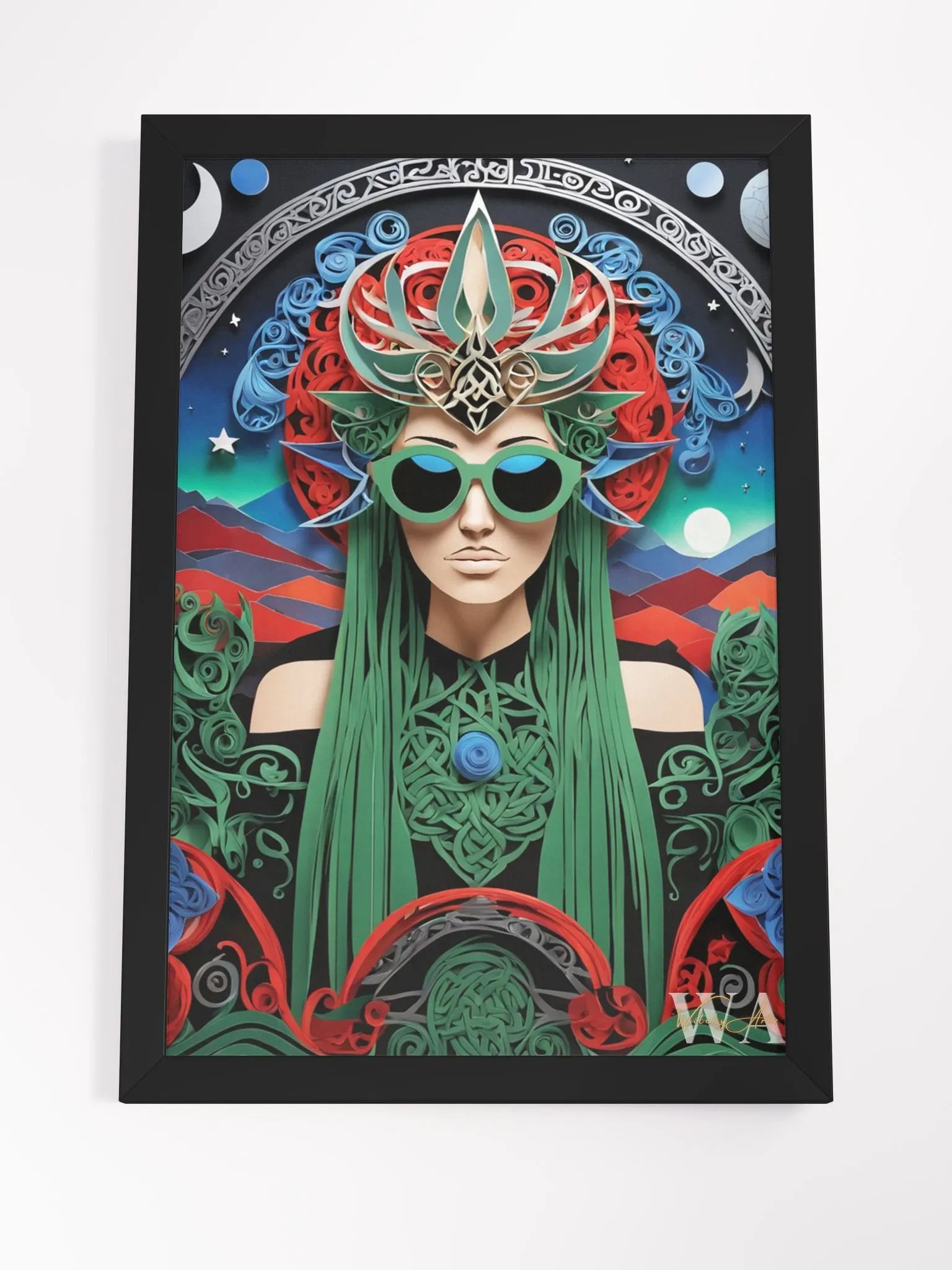 Winter Wiccan 12 - Framed Matte Poster product image (15)