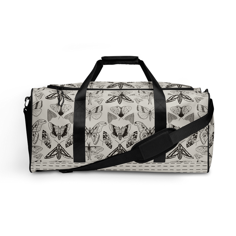 Nocturnal Cream Print Duffle Bag product image (1)