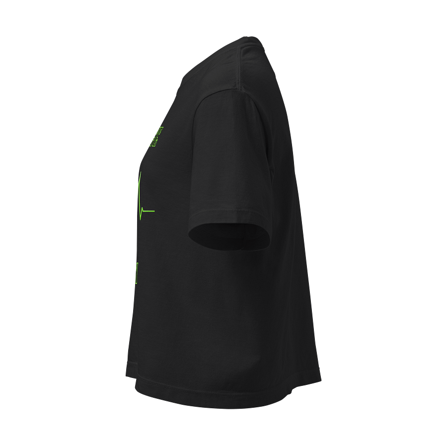 Women's Cannabis Heartbeat Box Tee product image (5)