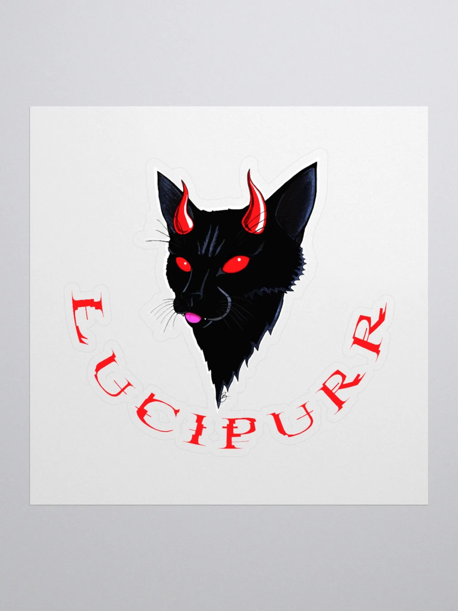Lucipurr Sticker product image (4)