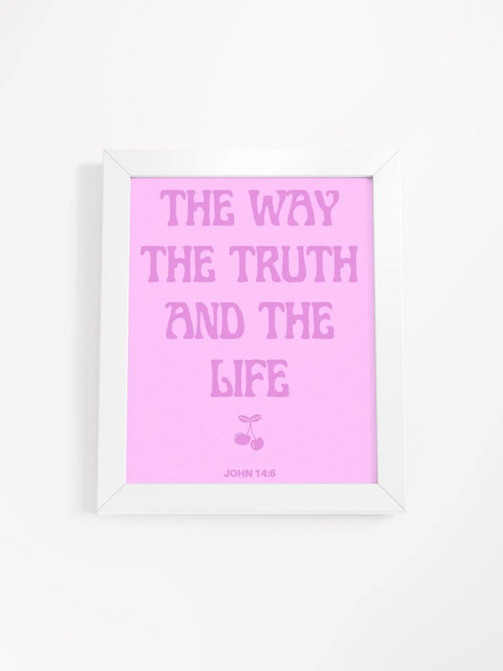 Pink Bible Verse Poster product image (1)