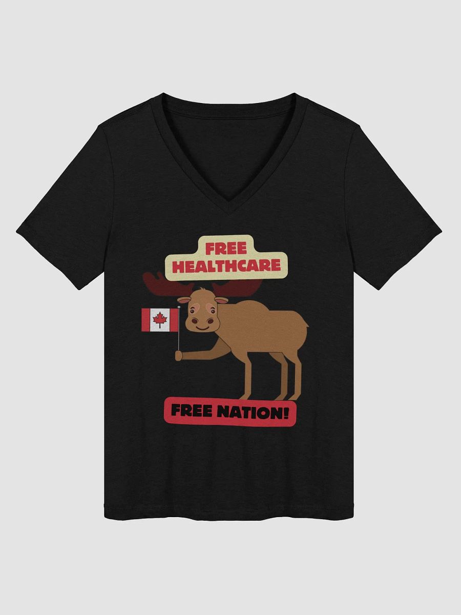 Canadian Moose Freedom V-Neck Tee product image (14)