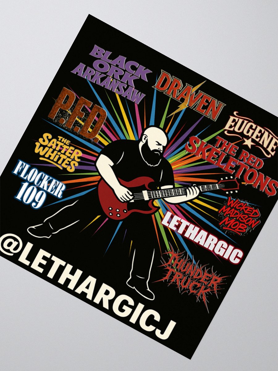 LethargicJ Sticker 1 product image (4)