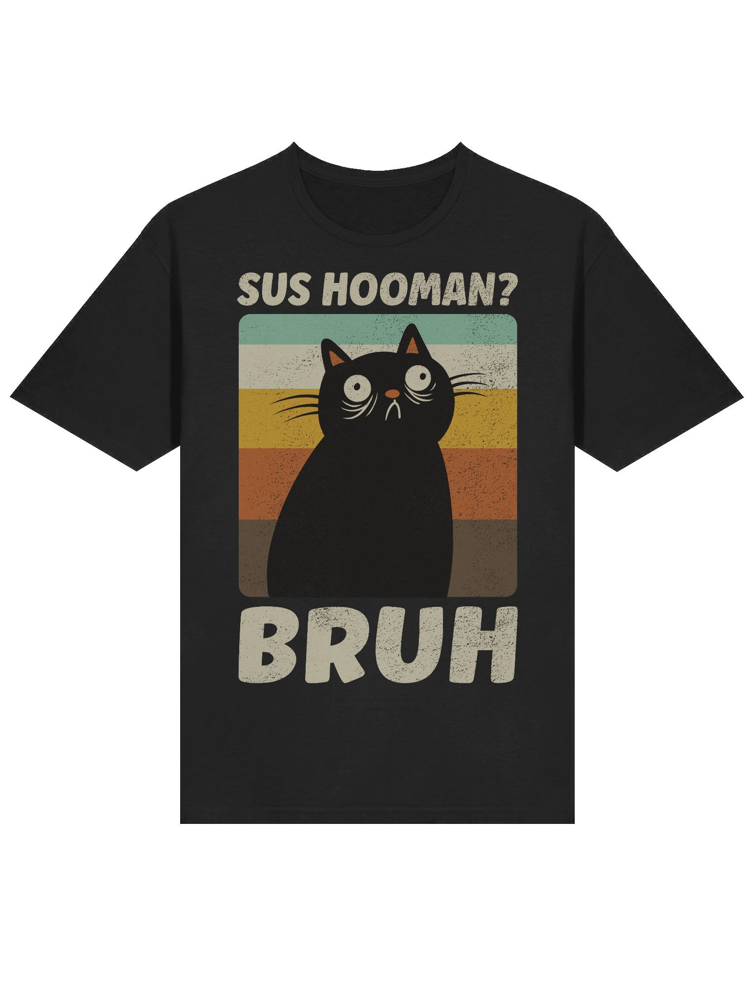 Bruh Cat SUS HOOMAN T-Shirt product image (15)