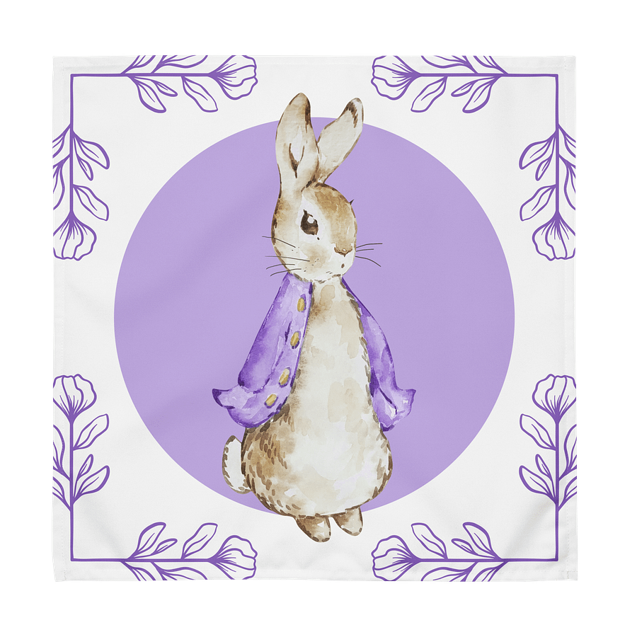 Whimsical Rabbit & Friends Cloth Napkin Set product image (1)