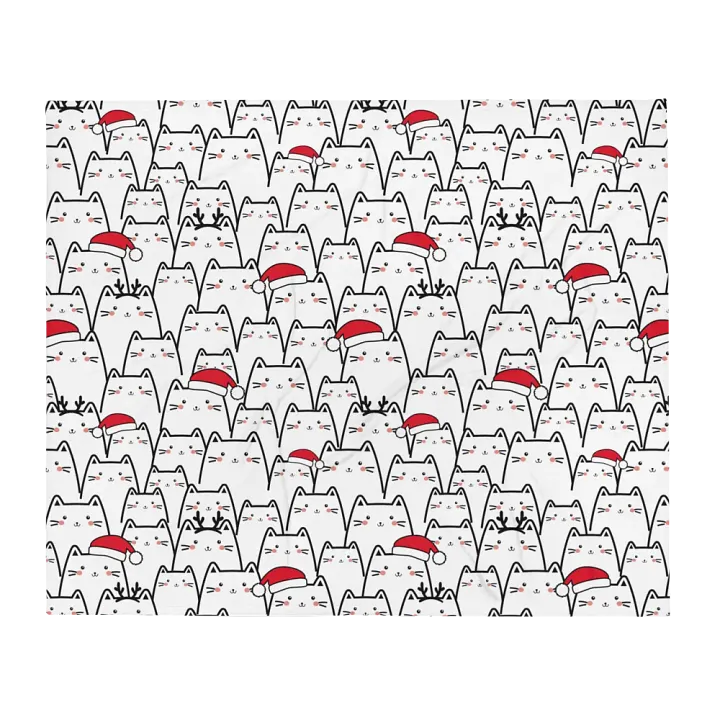 Winter Kitties Blanket product image (1)