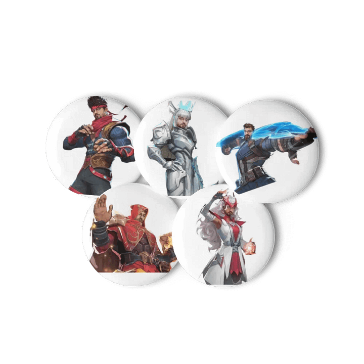 Nerd Avengers Button Set product image (3)