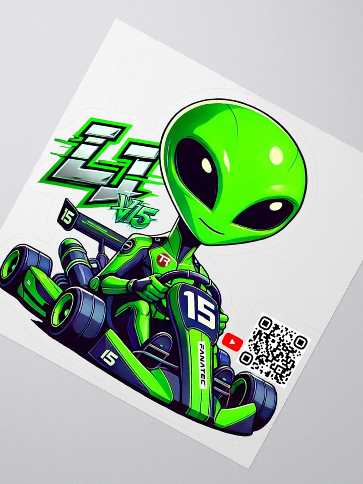 Bob the Alien – LJv15 Sticker product image (4)
