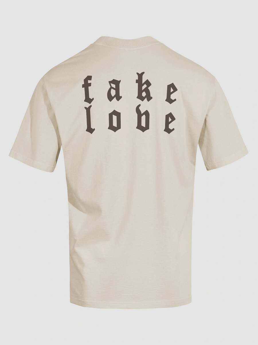 Fake Love Oversized Faded Tee product image (24)