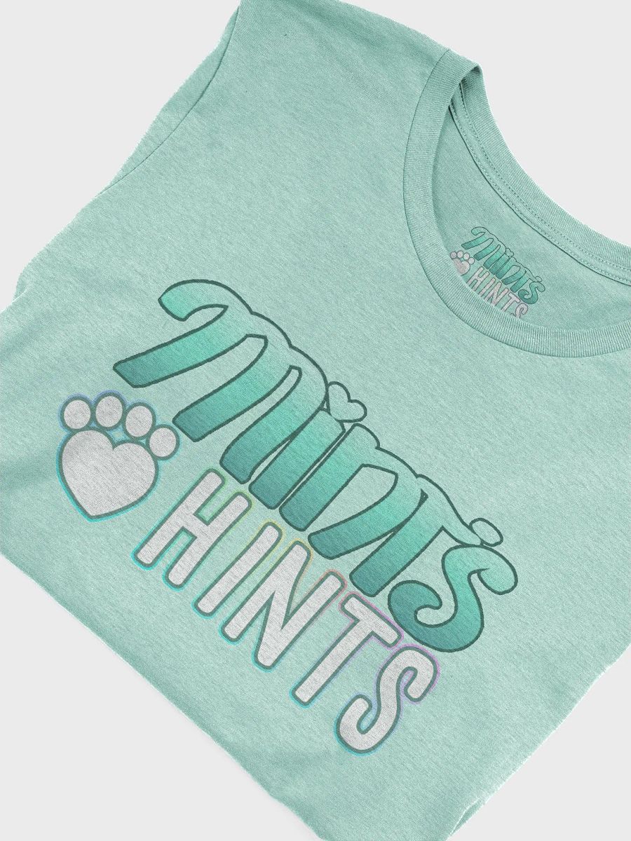 Mint's Hints Logo Heathered T-Shirt product image (3)