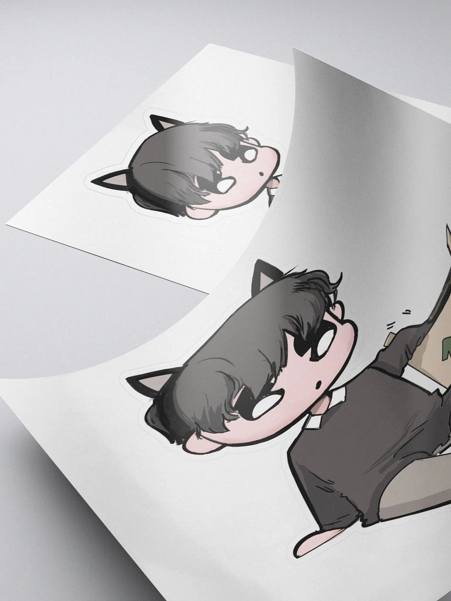 CATBOYISSAC CHIBI STICKER product image (4)