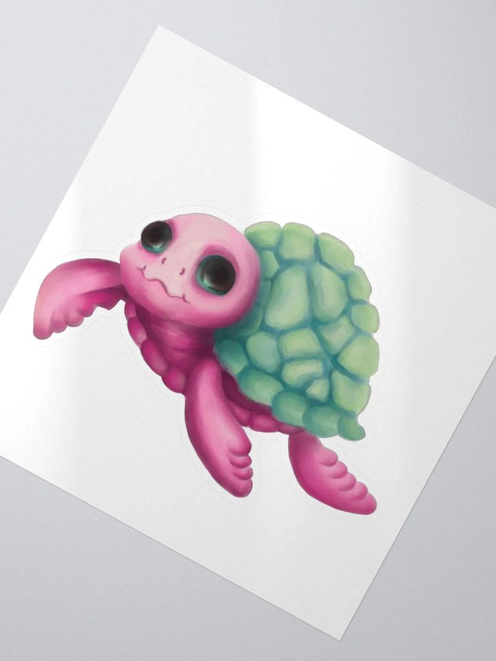 Sea Turtle Cutie Sticker product image (2)