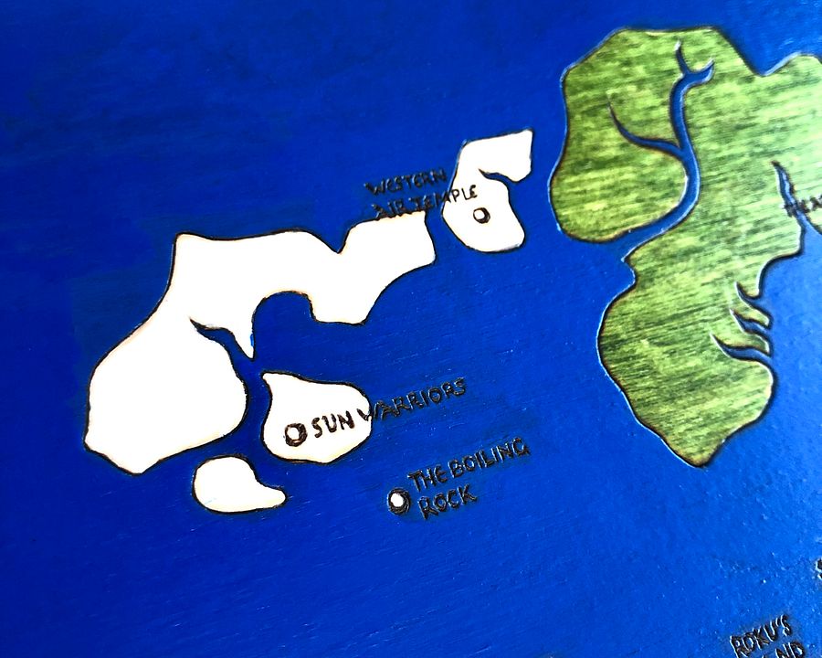 Avatar; The Last Airbender Map product image (12)