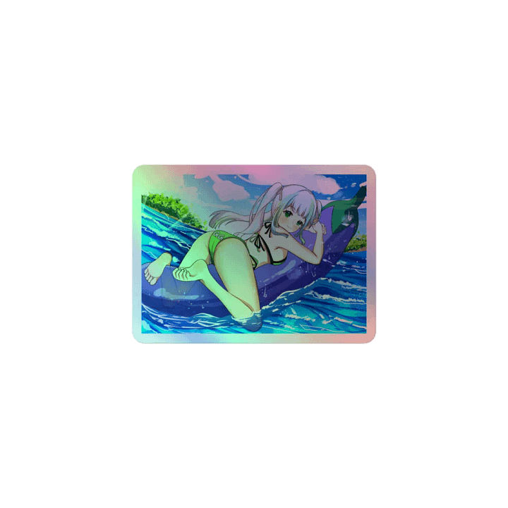 Summer Goblin Girl Holo Sticker product image (1)