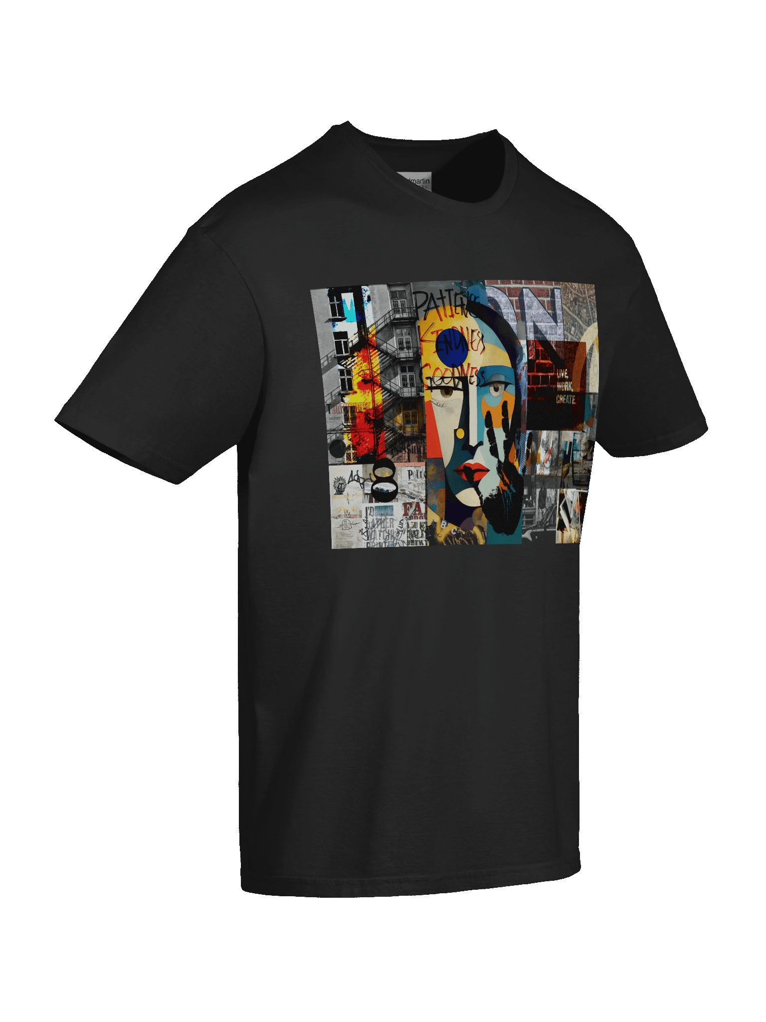 Live, Work, Create by Edward Martin T-Shirt product image (105)